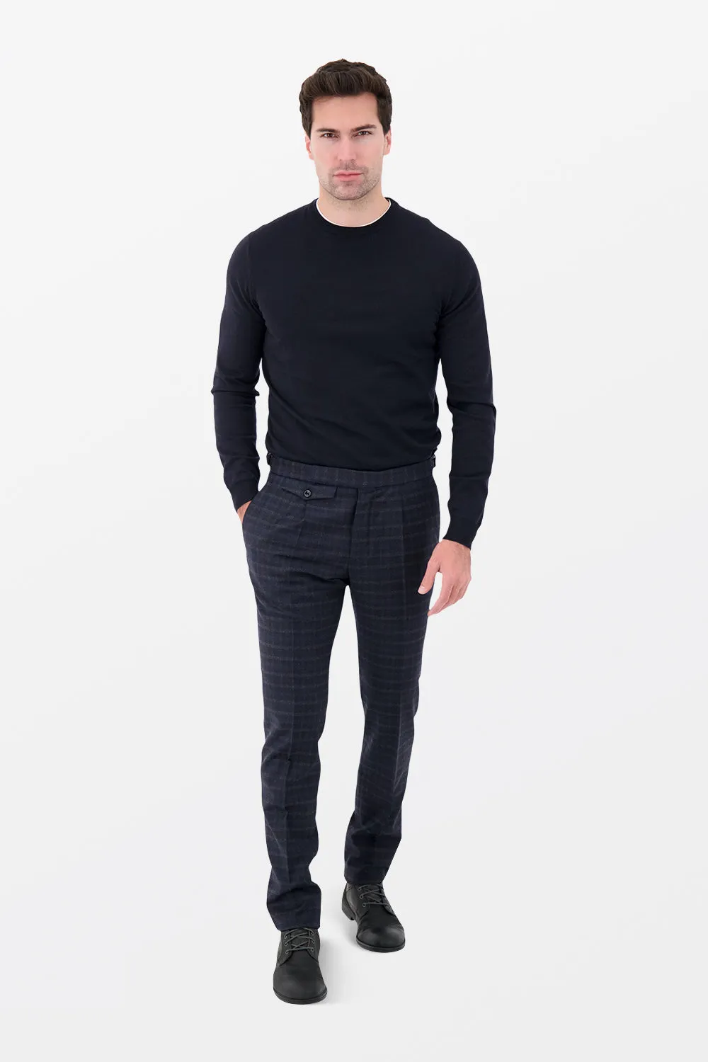 Incotex Grey Classic Trousers