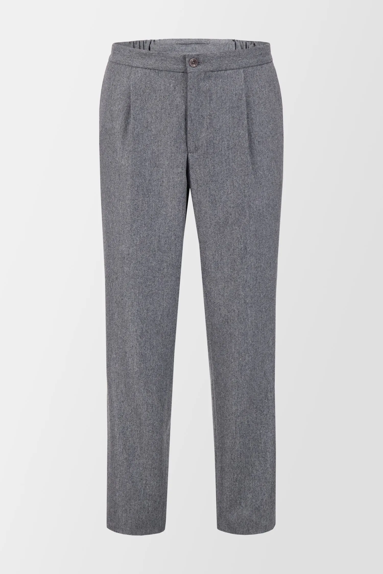 Incotex Grey Woven Trousers