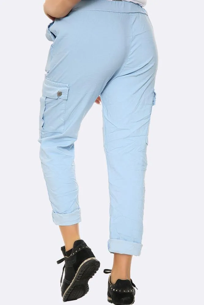 Italian Drawstring Cargo Pants