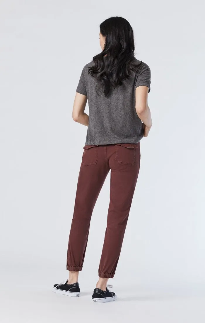 IVY BROWN STONE TWILL PANT