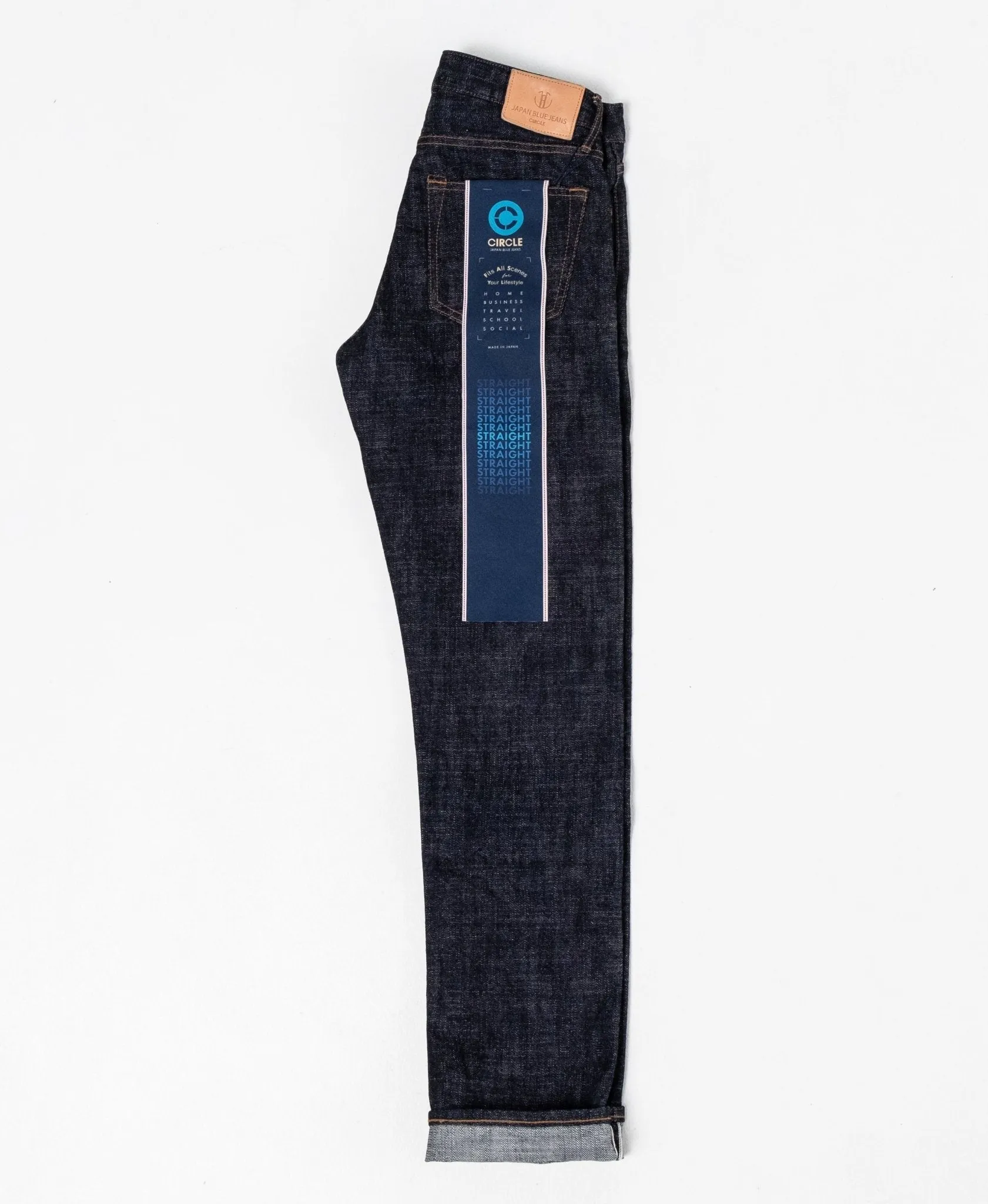 J366 Circle 16.5 Oz Straight Jeans