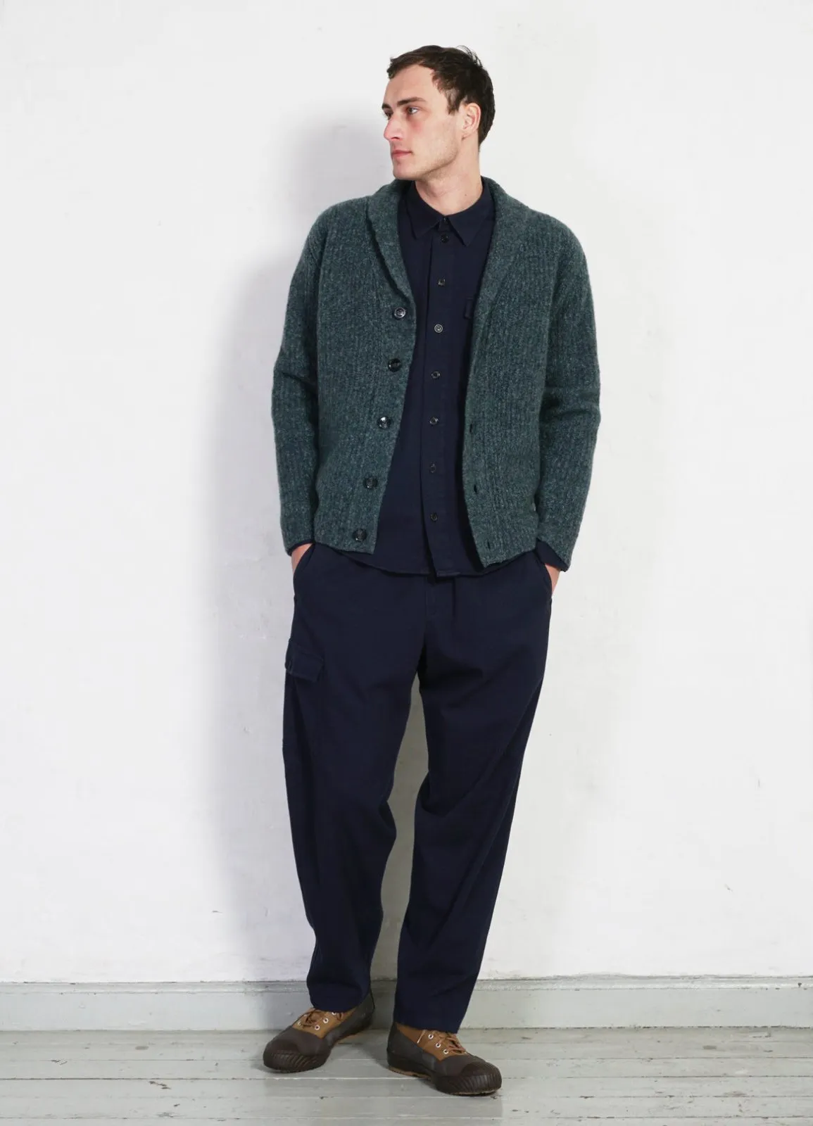 JIMMY | Casual Cargo Drawstring Pants | Navy