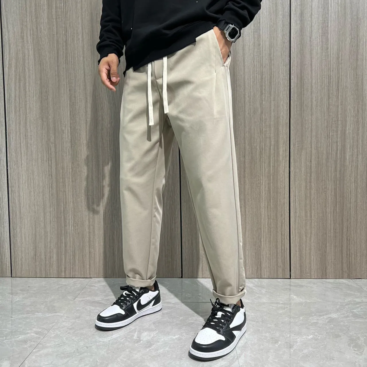 Khaki Cargo Pants 1185