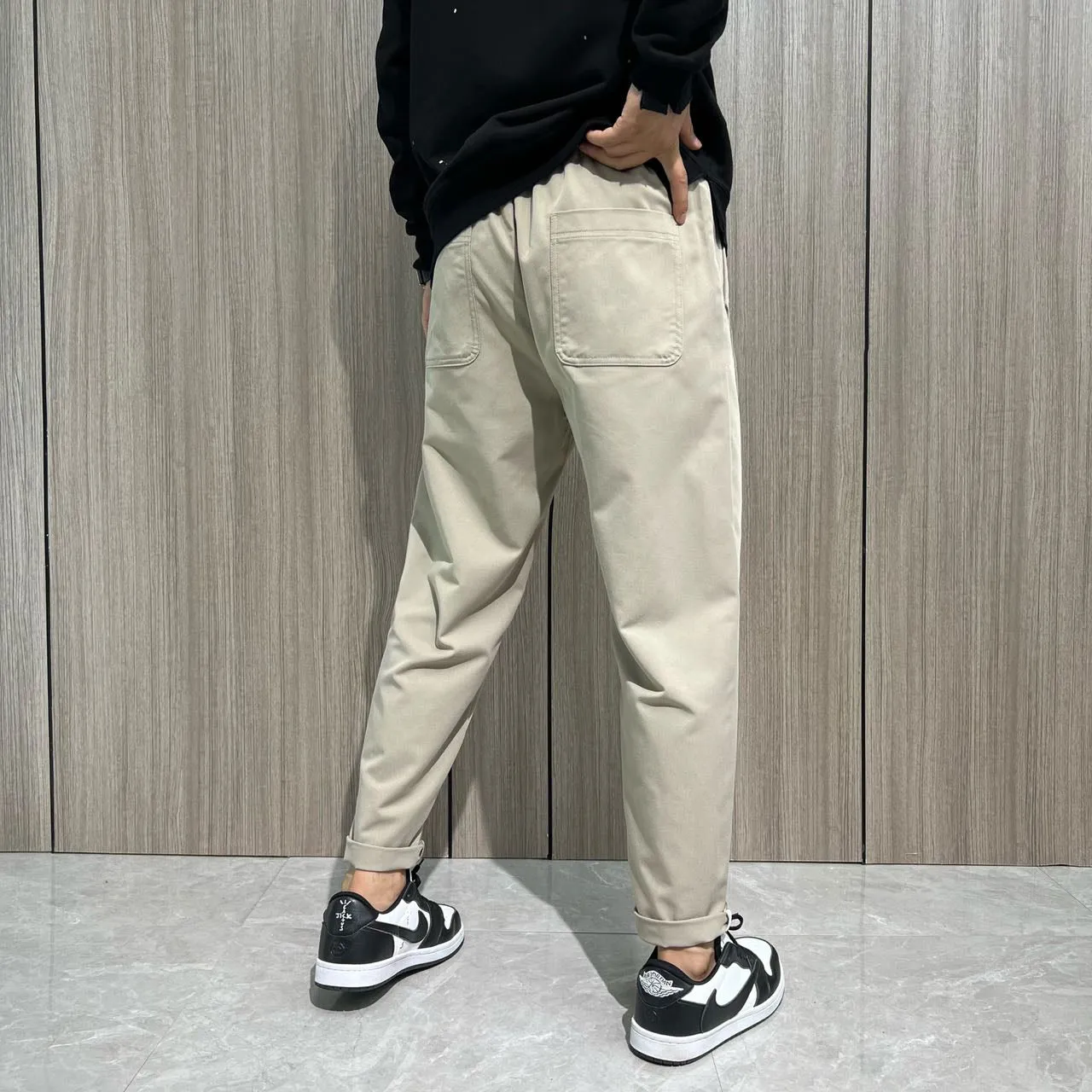 Khaki Cargo Pants 1185