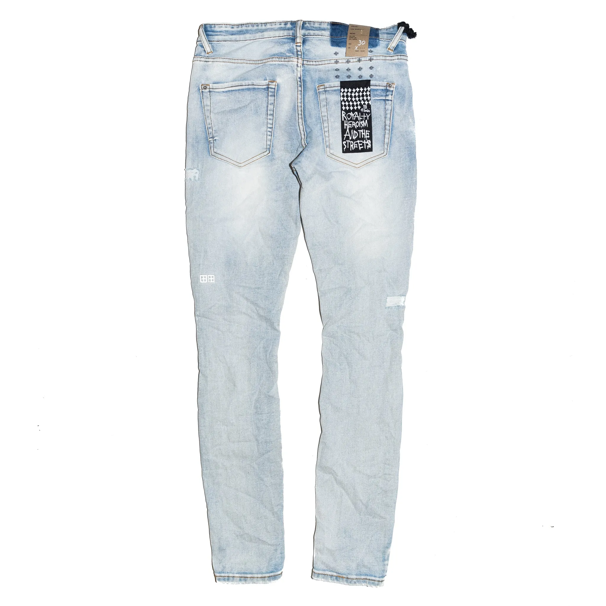 Ksubi Van Winkle Rats to Riches Trashed Jeans