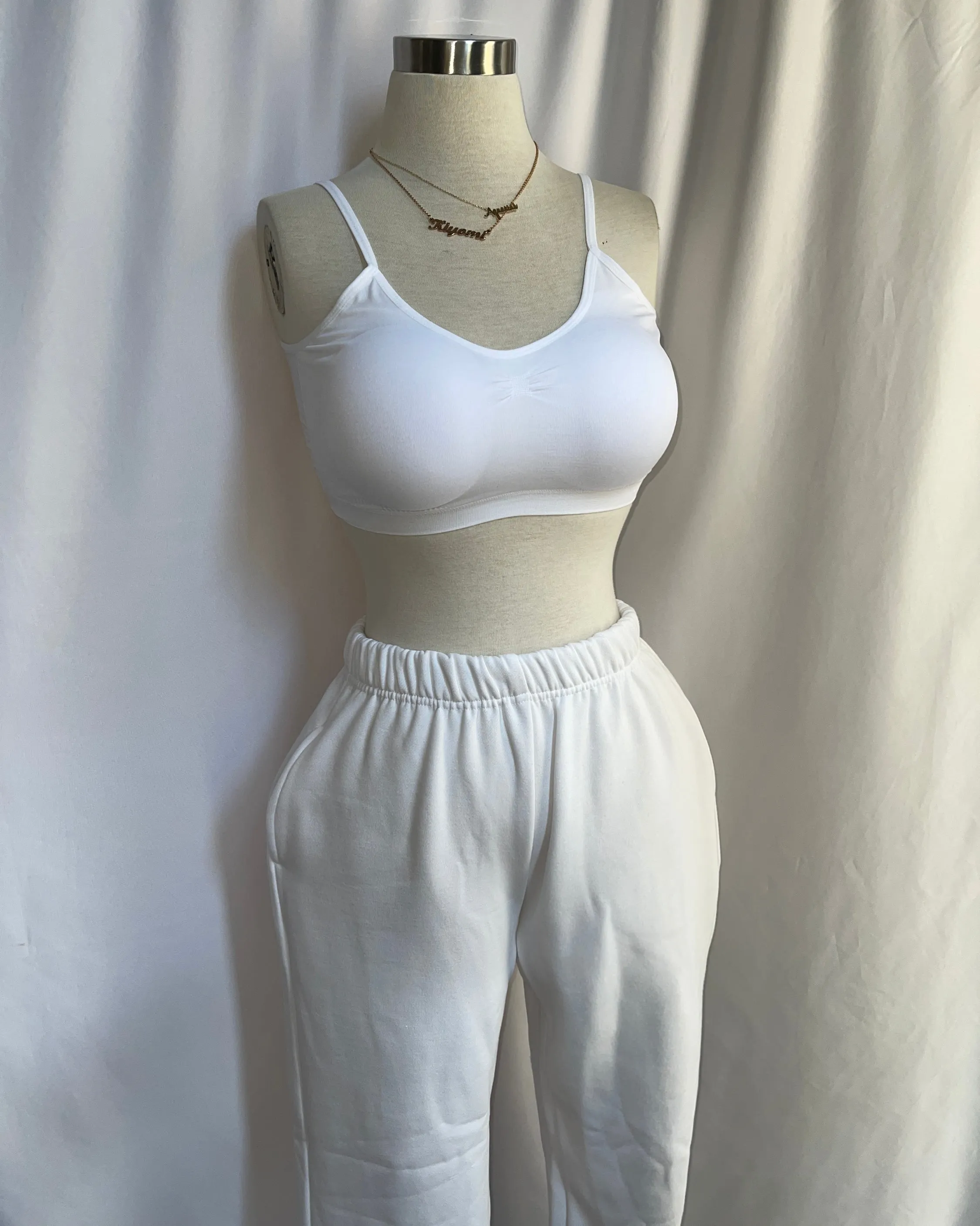 Le Blanc Jogger Set