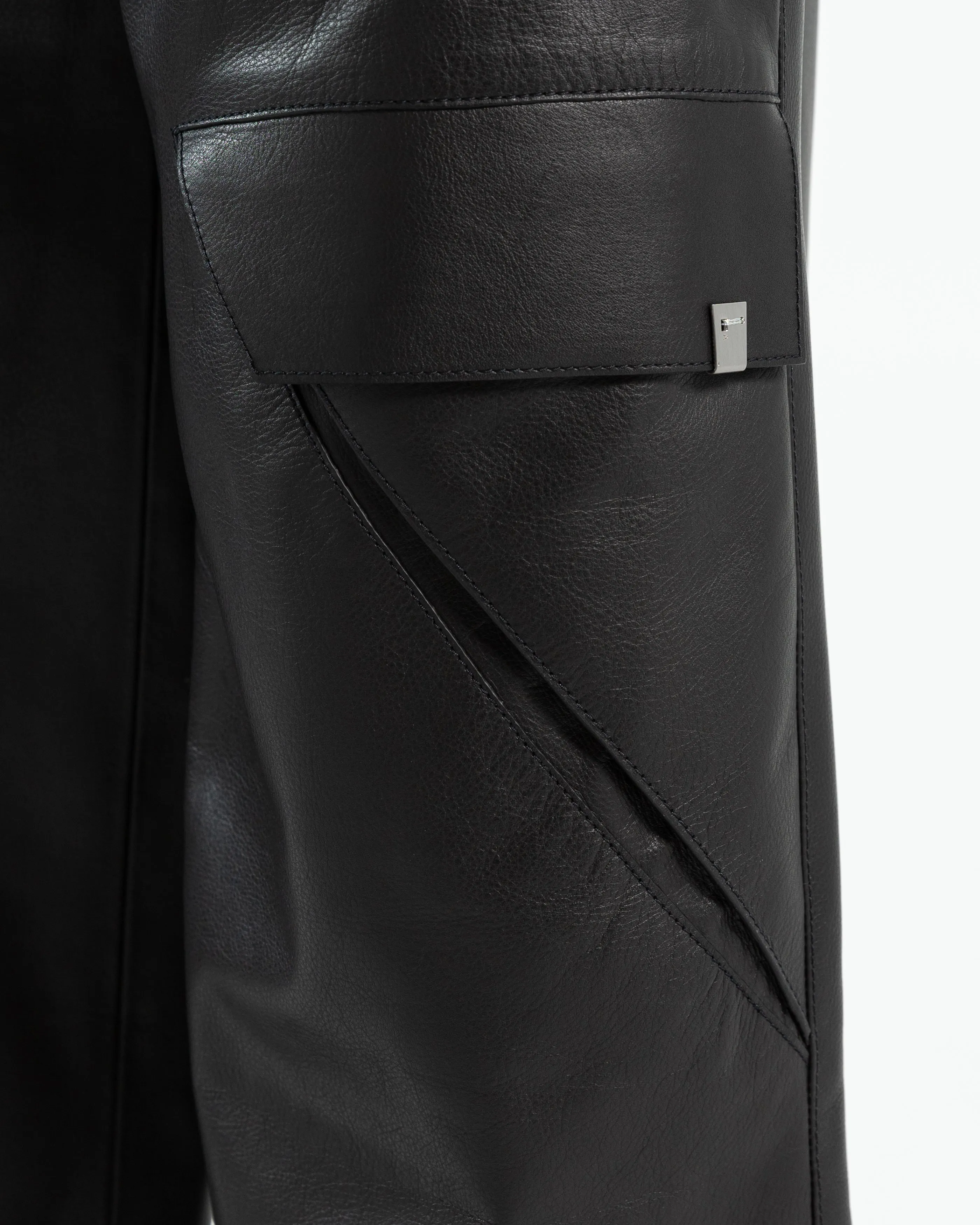 Leather Pant in Black