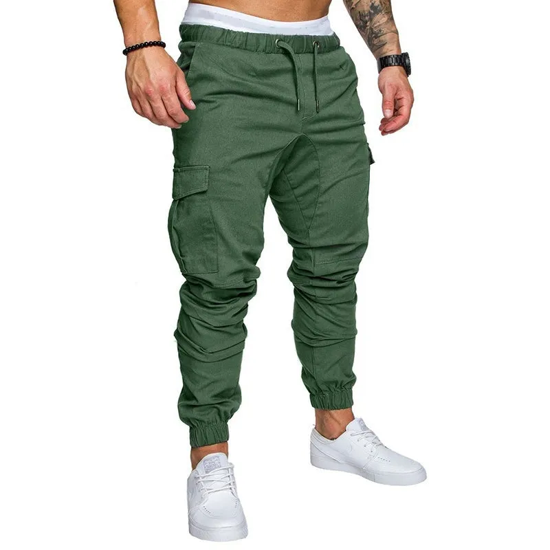 Leisure Tethers Elastic Pants Men's Trousers