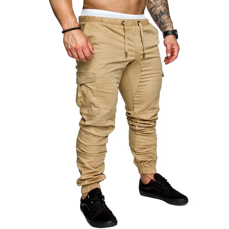 Leisure Tethers Elastic Pants Men's Trousers