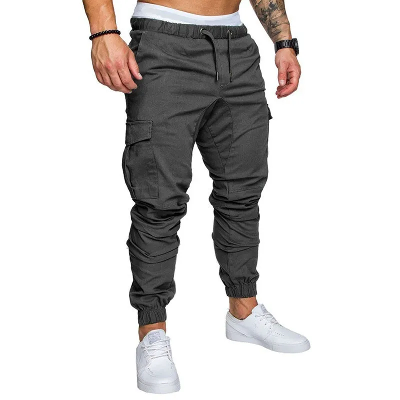 Leisure Tethers Elastic Pants Men's Trousers