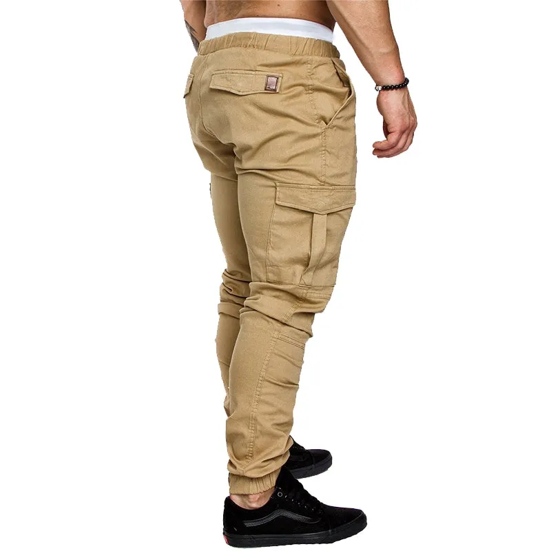 Leisure Tethers Elastic Pants Men's Trousers