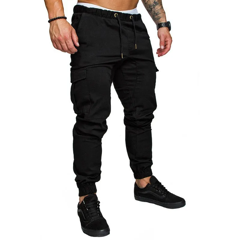 Leisure Tethers Elastic Pants Men's Trousers