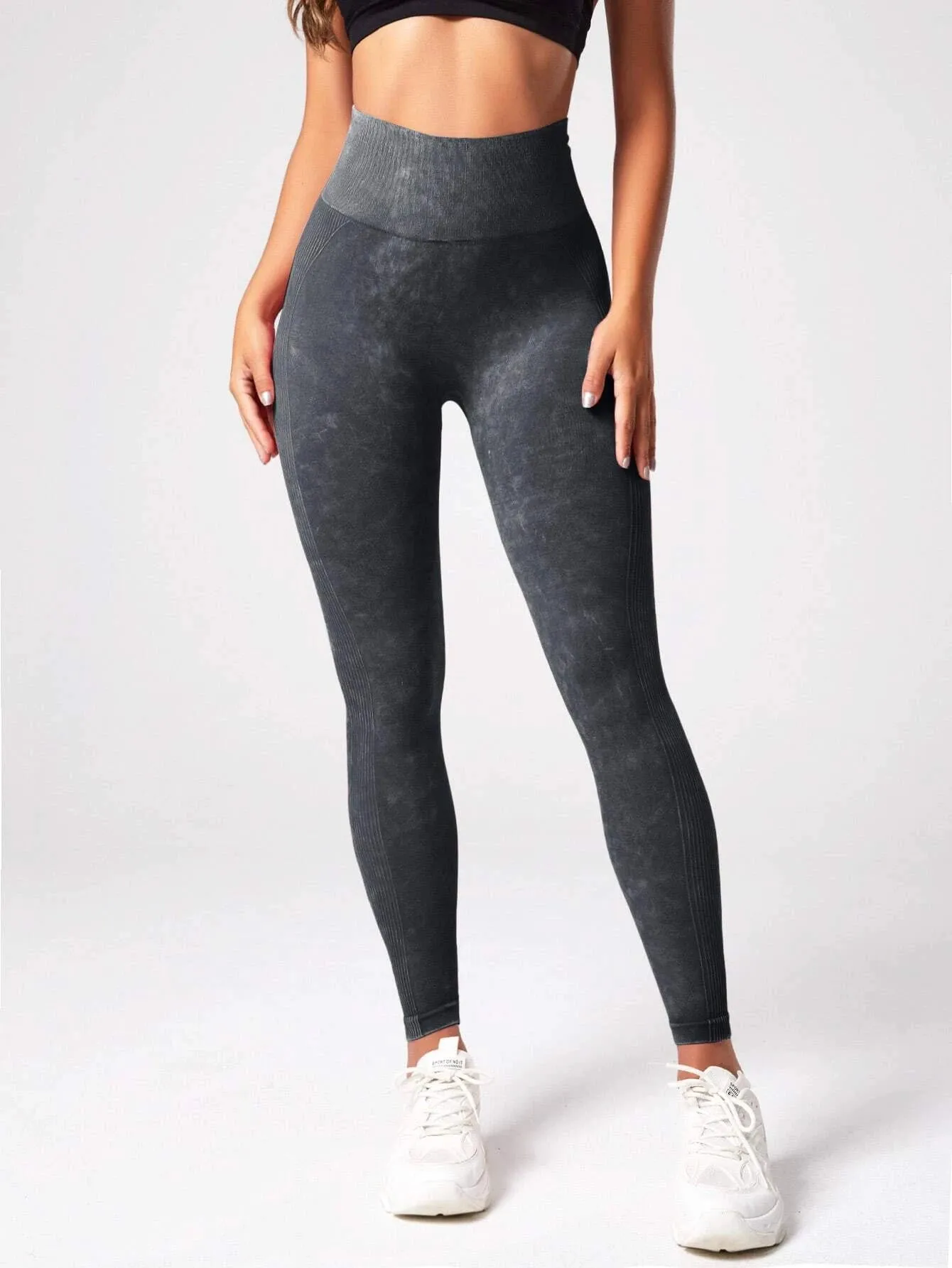 Mara Acid Wash Seamless Leggings