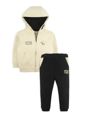 MINI BOY'S ADVENTURER FLEECE TRACKSUIT