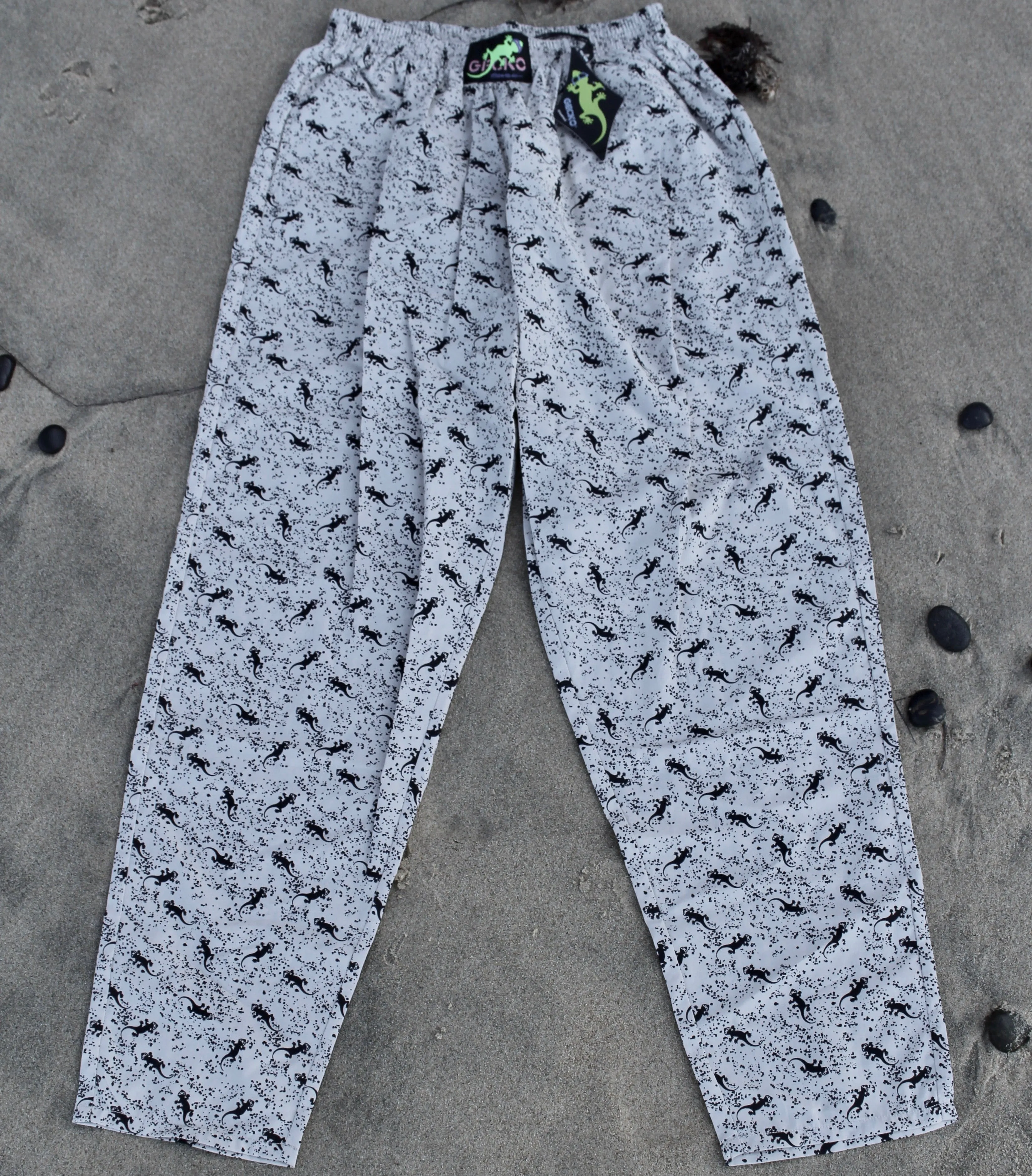 Mini Gecko Beach Pants Off White