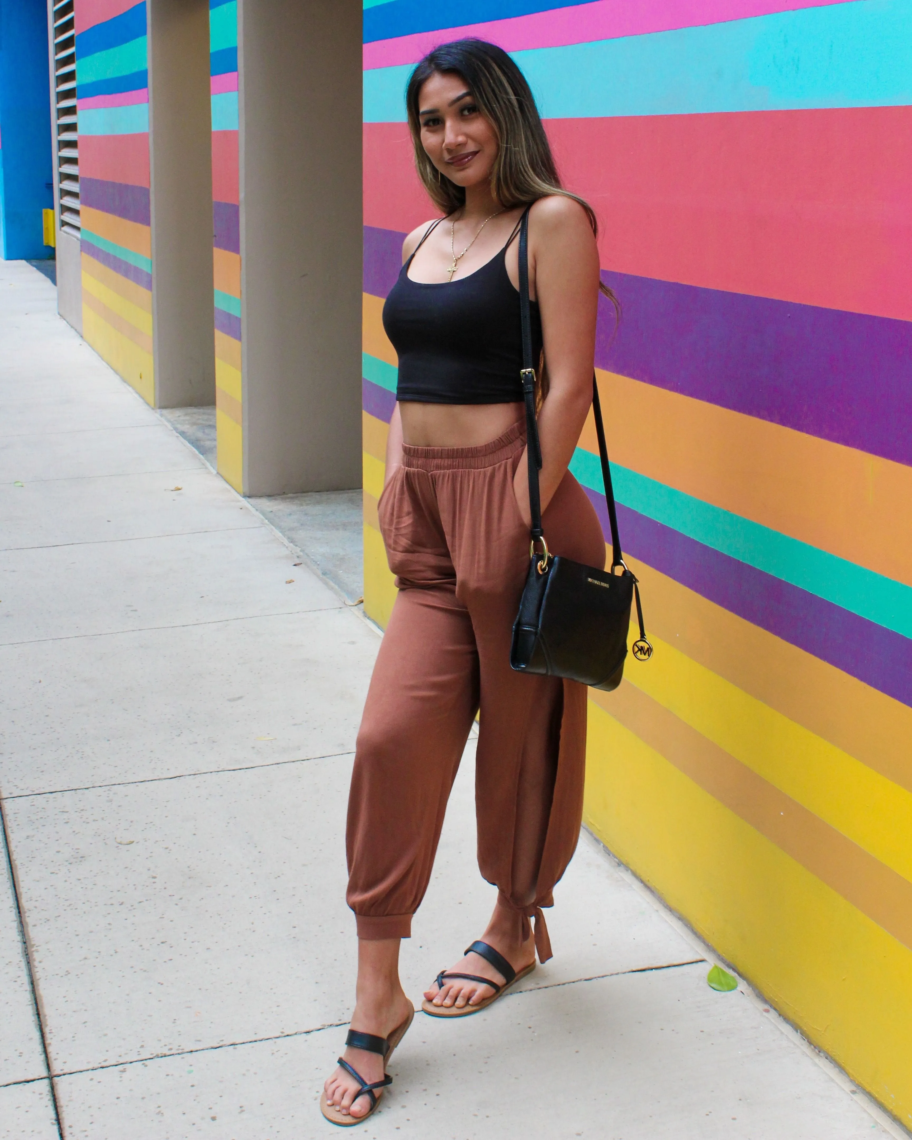 Miranda Side-Slit Pants