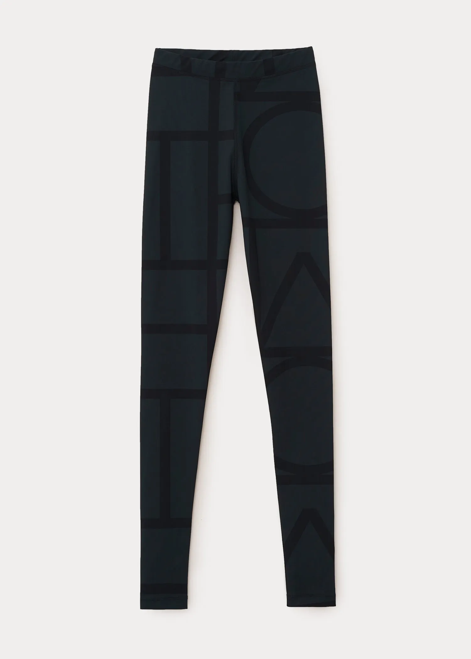 Monogram leggings black