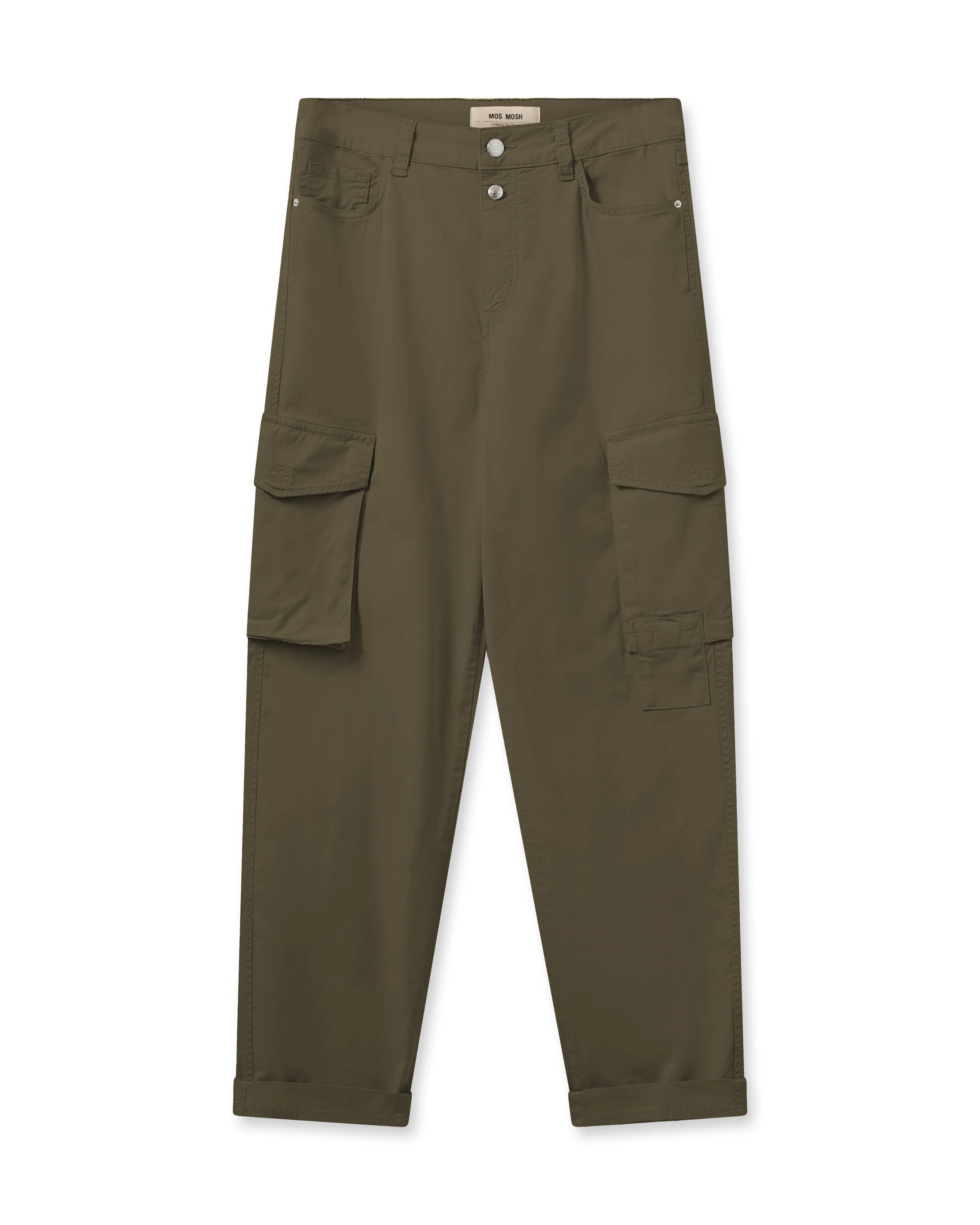 Mos Mosh Adeline Rosita Cargo Pant-Burnt Olive-161910