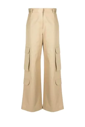 MSGM Cotton Cargo Pant - Beige