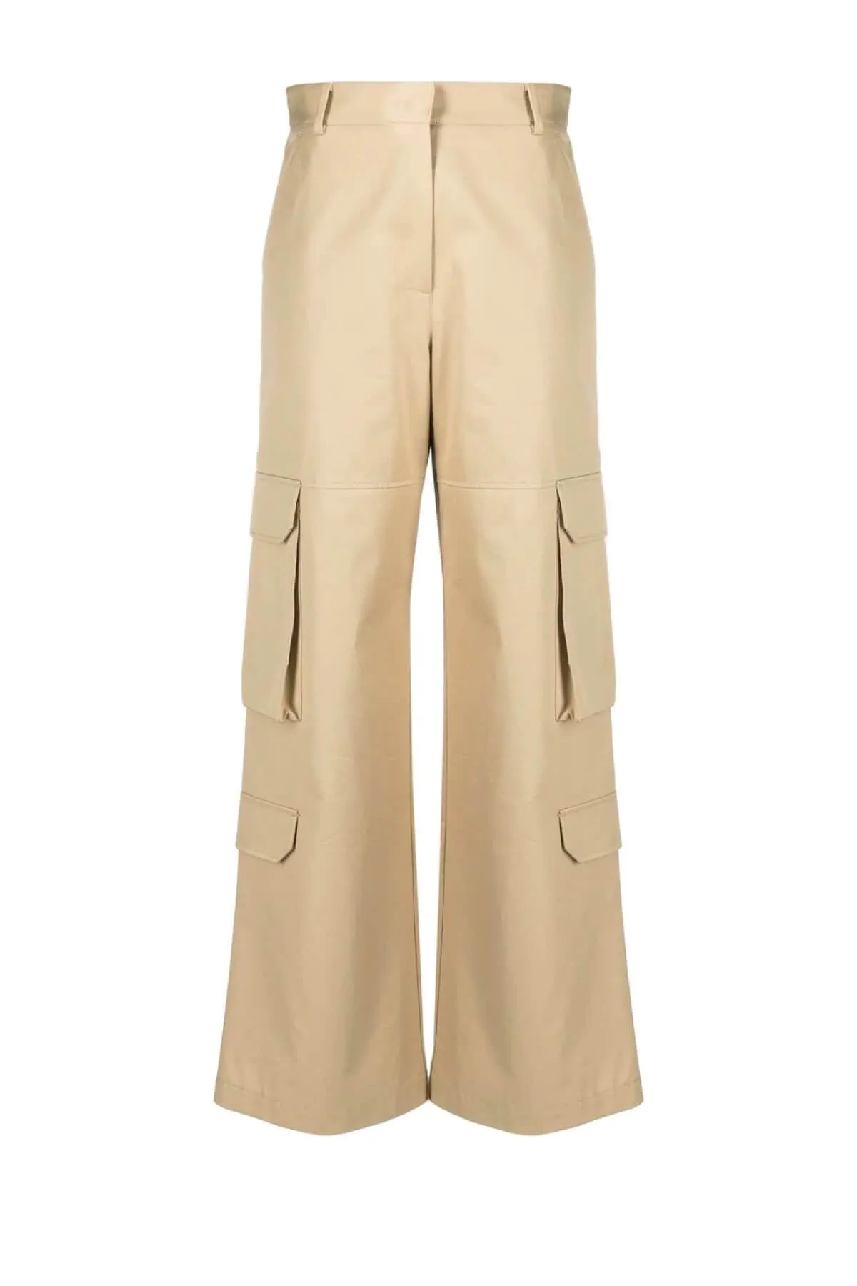 MSGM Cotton Cargo Pant - Beige