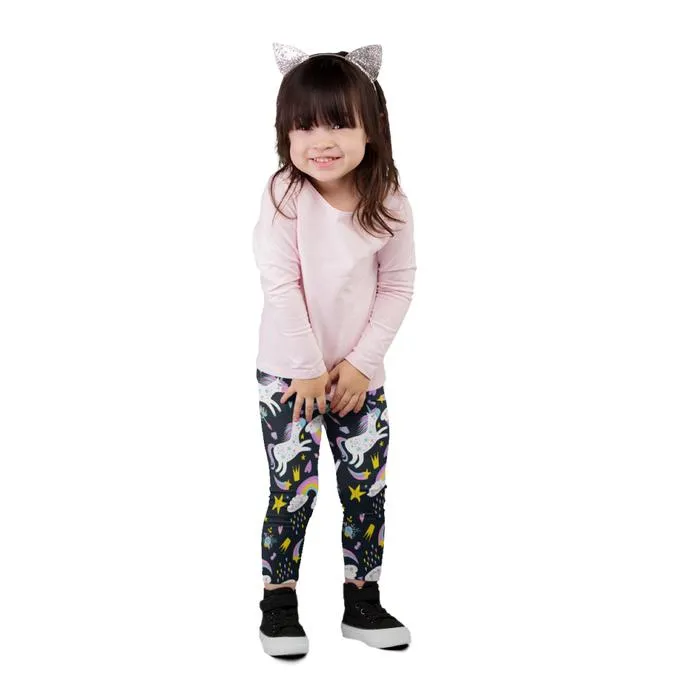 Mystical Unicorn Kids Everyday Leggings