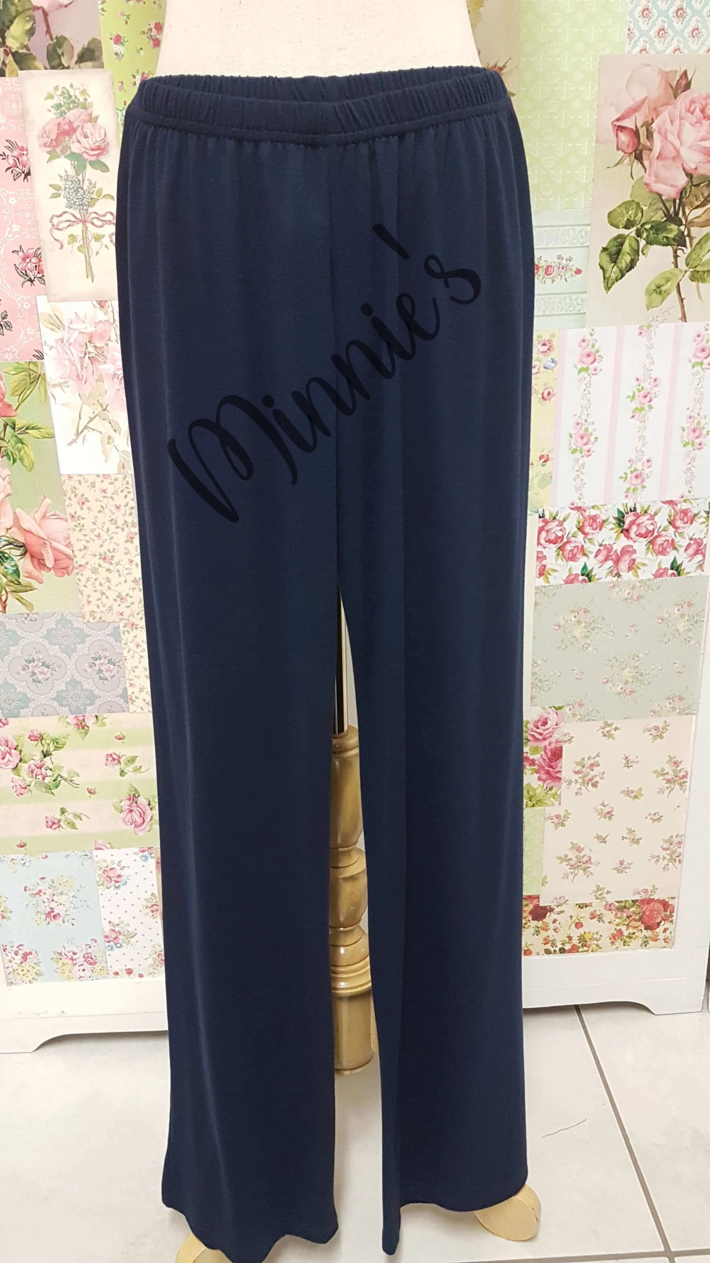 Navy & Red 3-Piece Pants Set CH0277