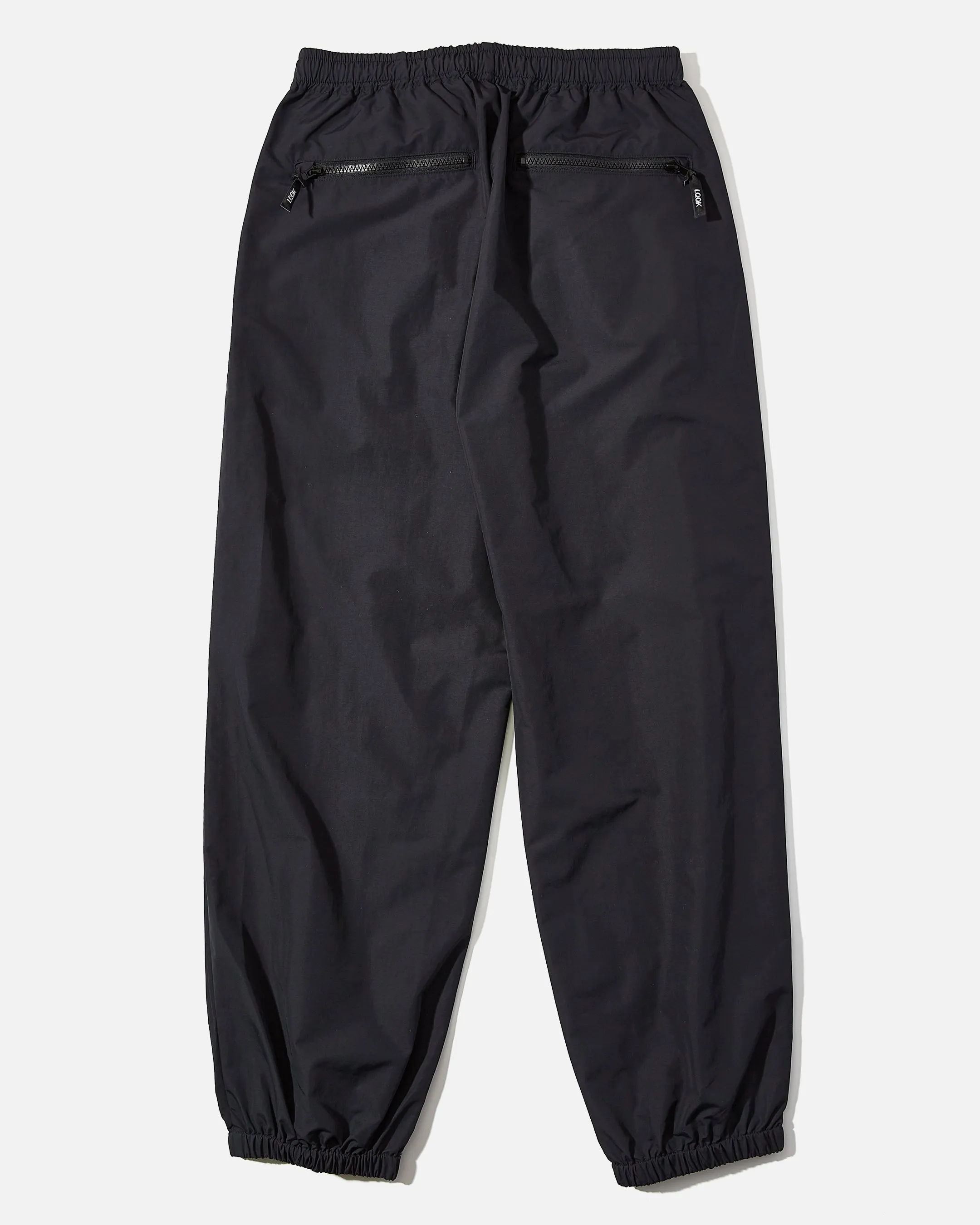 Nylon Track Pants - Black