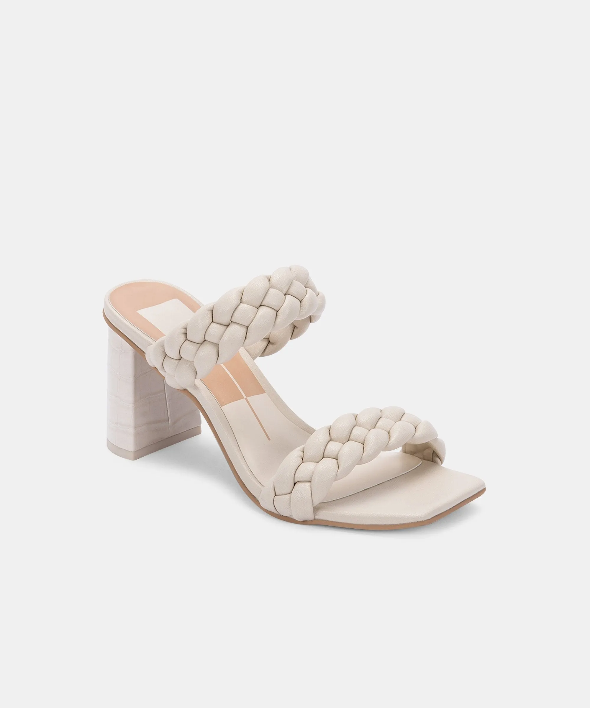 PAILY WIDE HEELS IVORY STELLA - re:vita