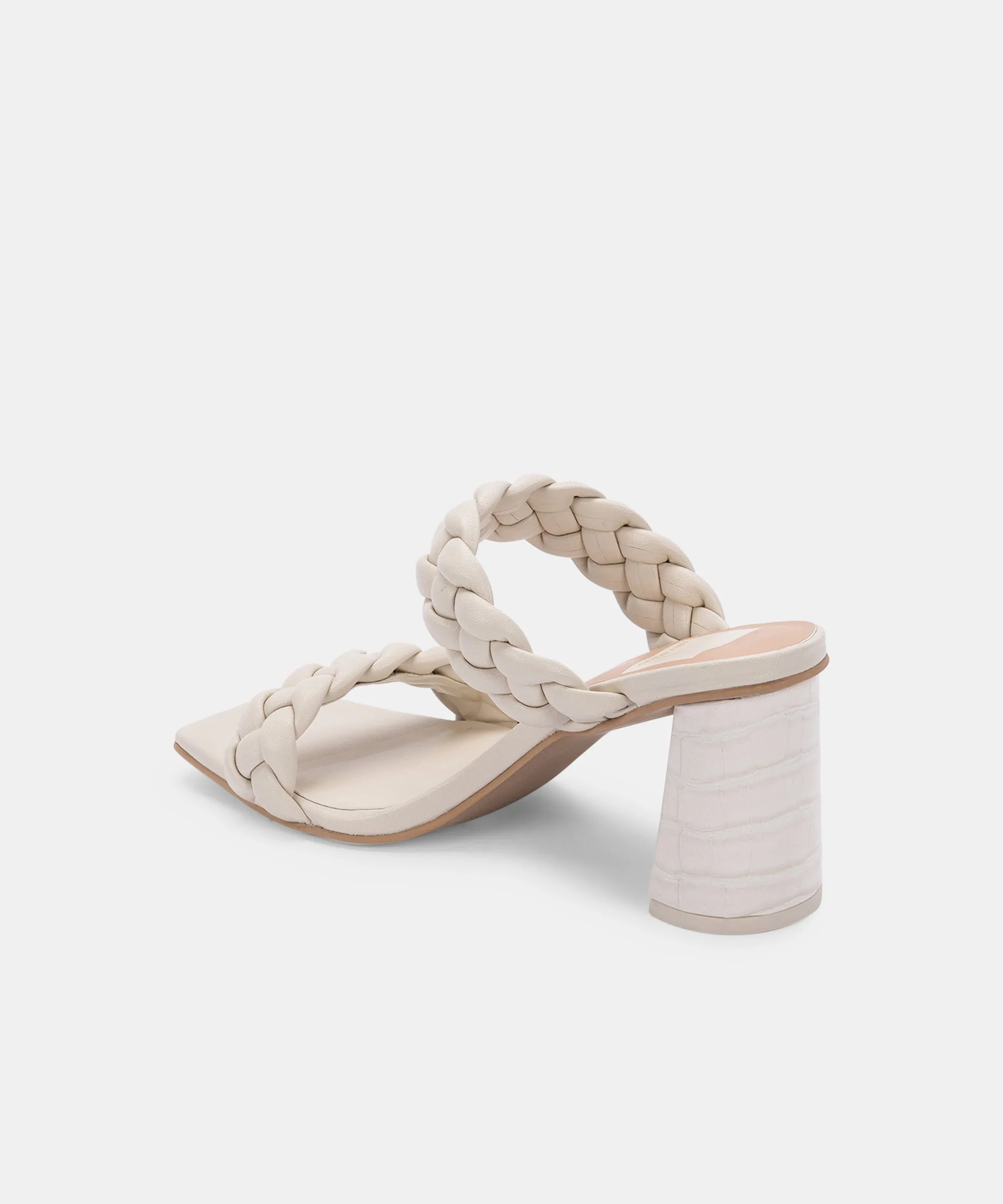 PAILY WIDE HEELS IVORY STELLA - re:vita