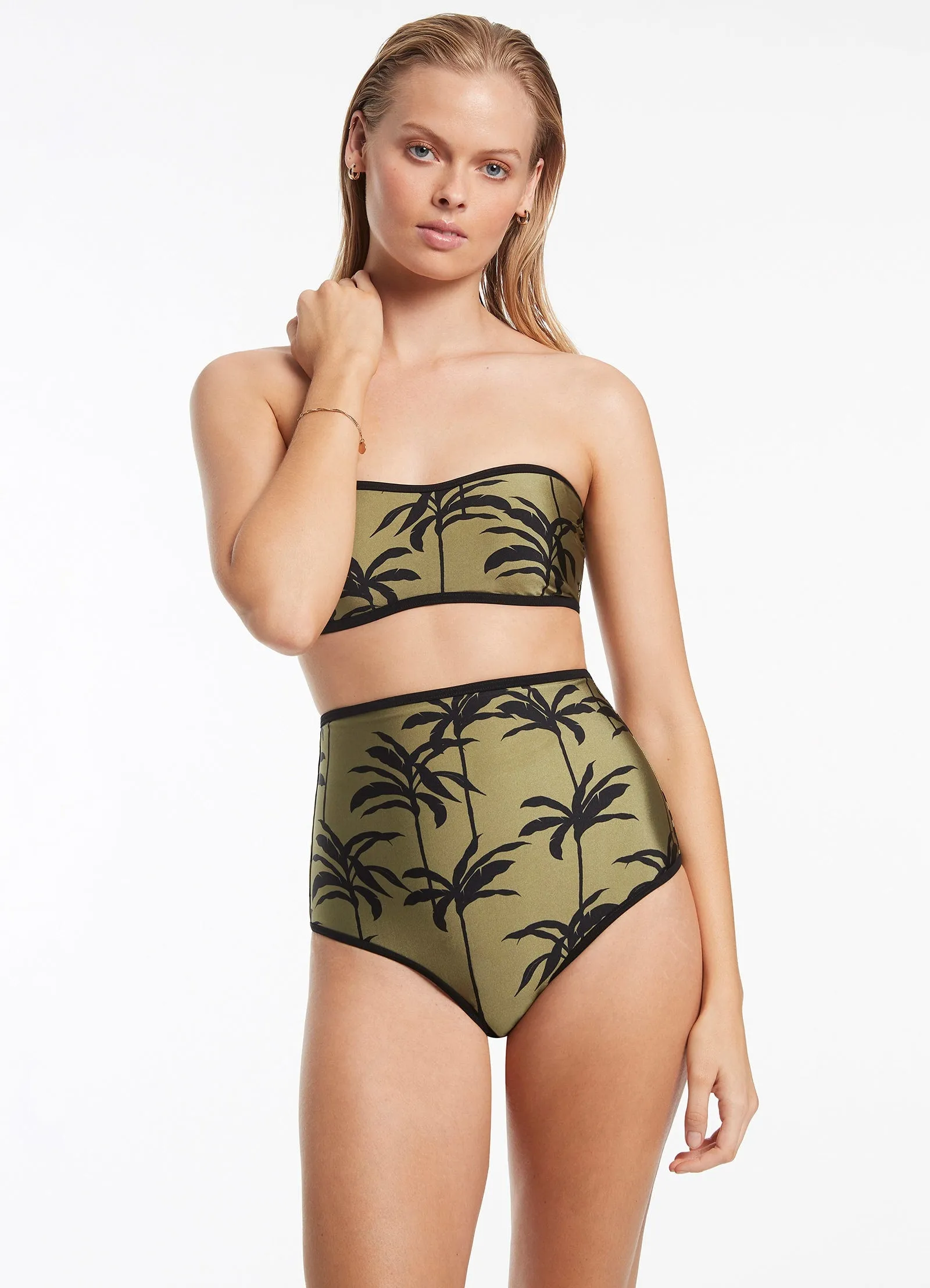 Palme Ultra High Waist Pant - Olive