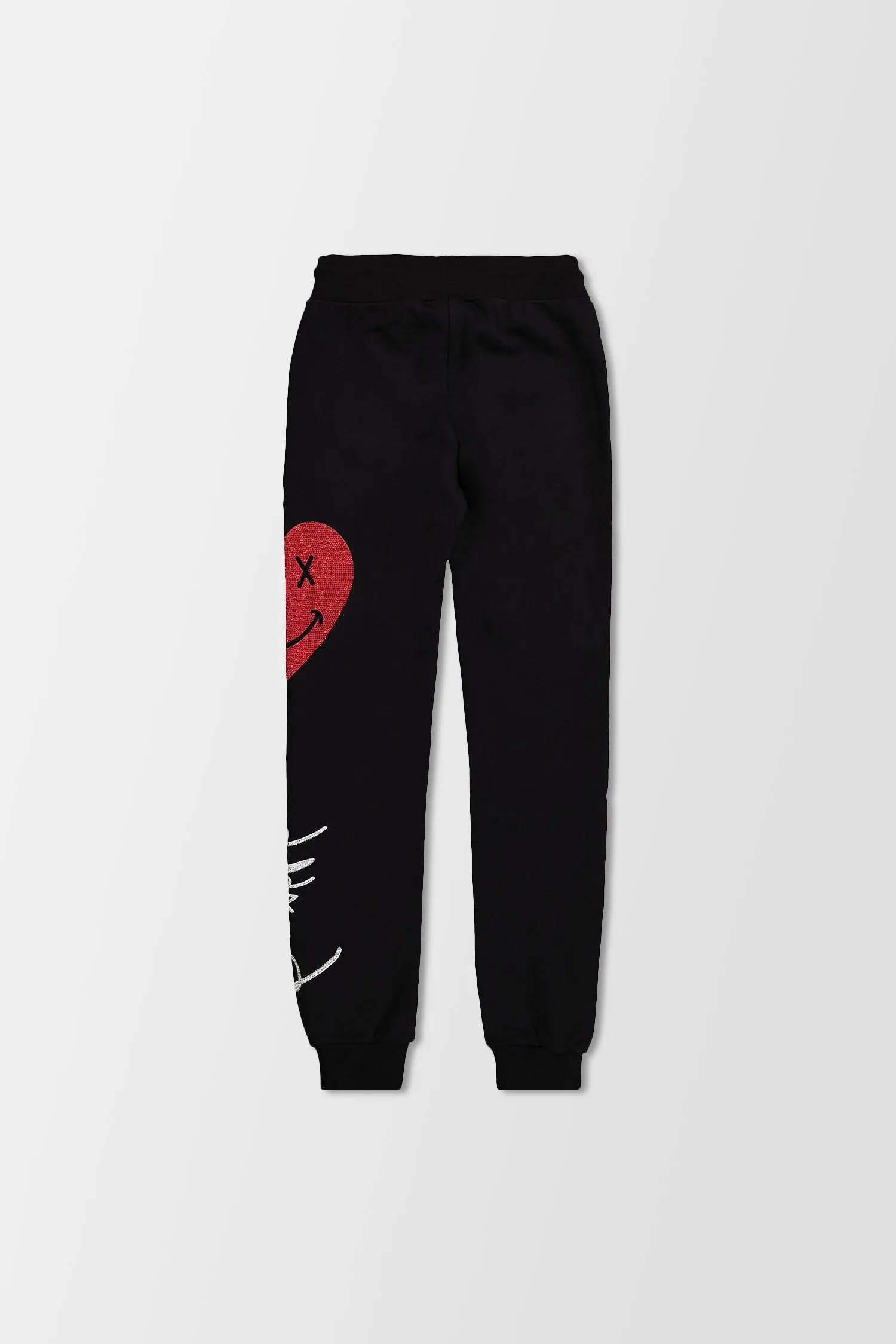 Philipp Plein Black Signature Jogging Trousers