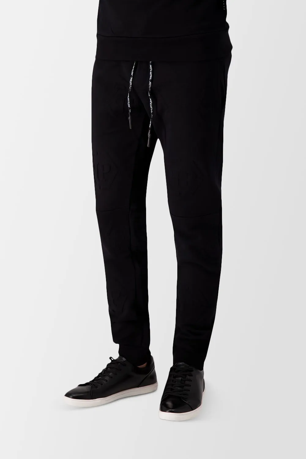 Philipp Plein Black Statement Jogging Trousers