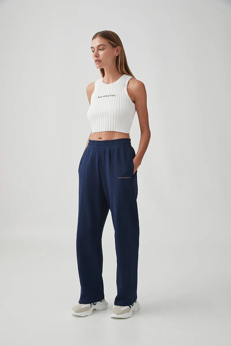 Pintuck Wide Leg Trackpant 511