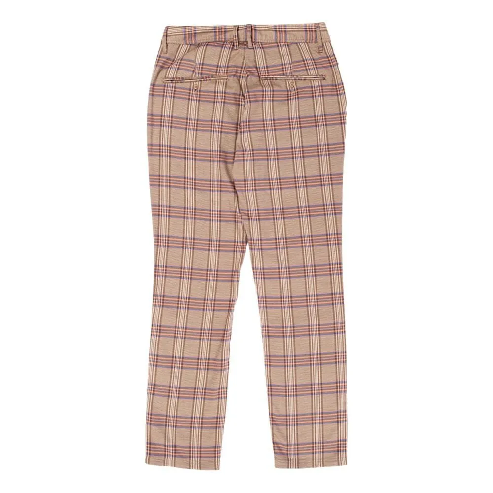 PLEASURES ORCHESTRA PLAID PANT -PINK