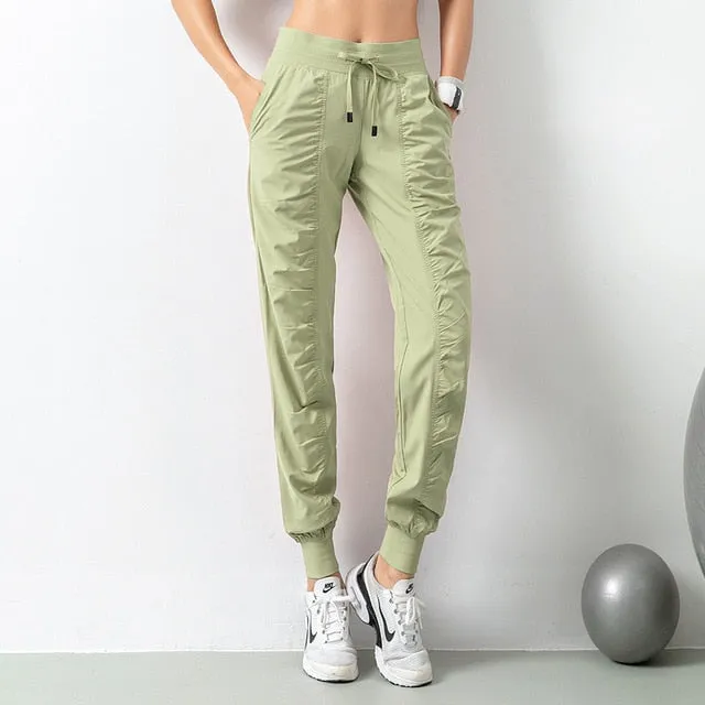 Proudy Gathers Athleisure Wear Trackpants