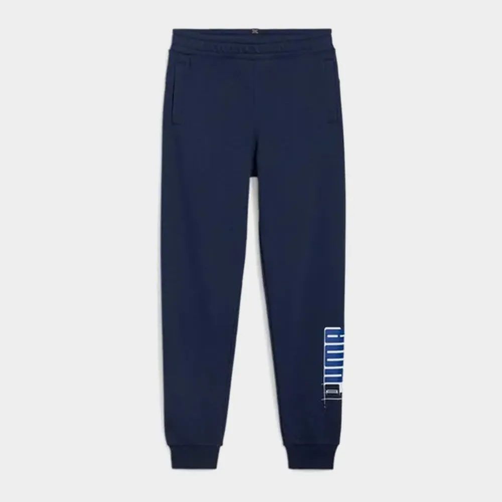 Puma Mens Essential Logo Lab Sweatpants Blue _ 181364 _ Blue