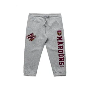 QLD Kids Trackies - Grey Marle