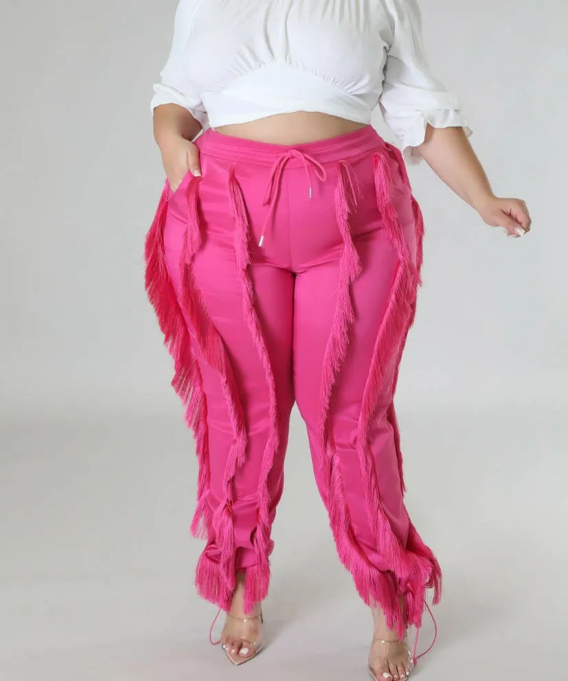 "Estell" Fringe Pant