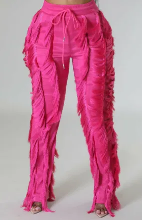 "Estell" Fringe Pant