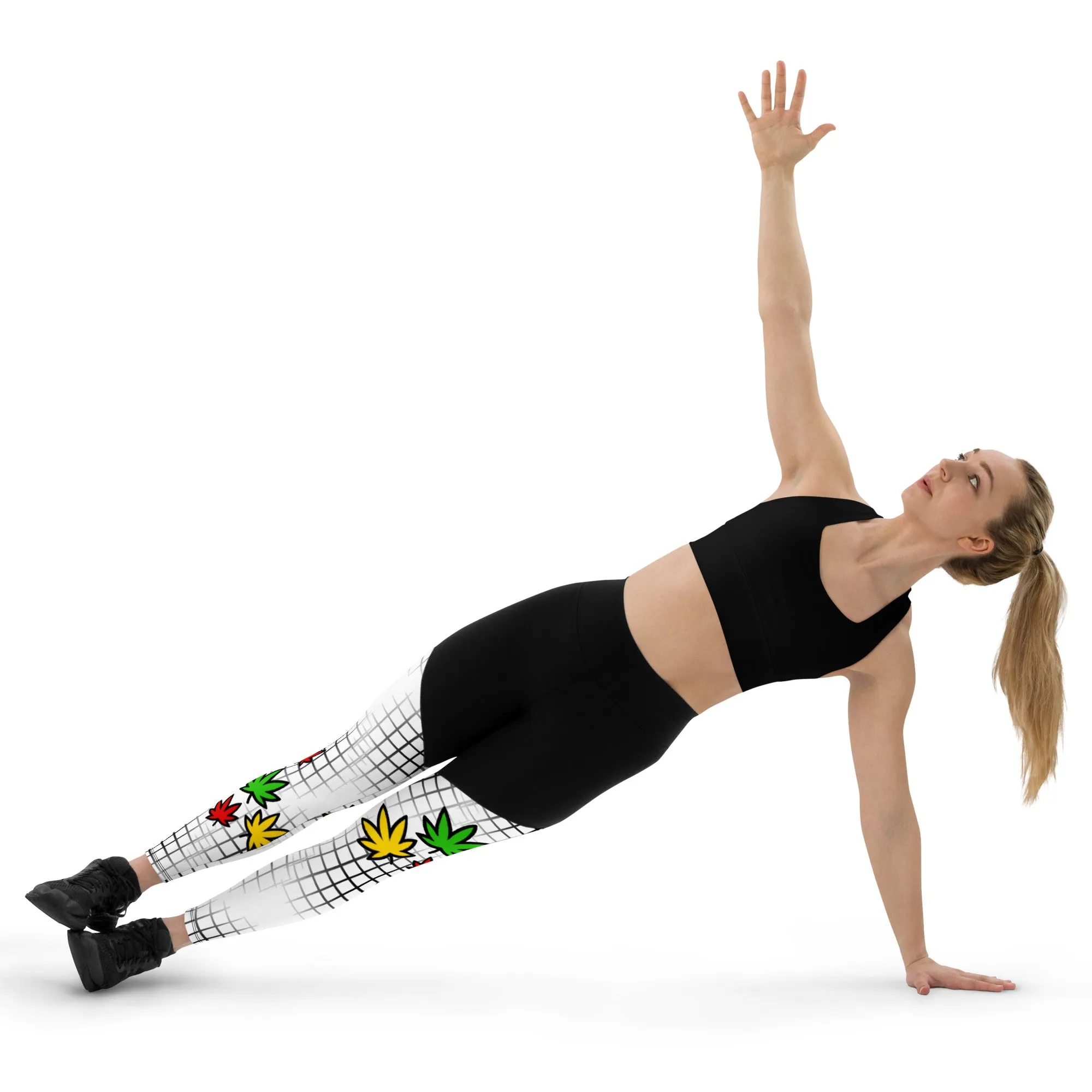 Ras Colors Grid Sports Leggings