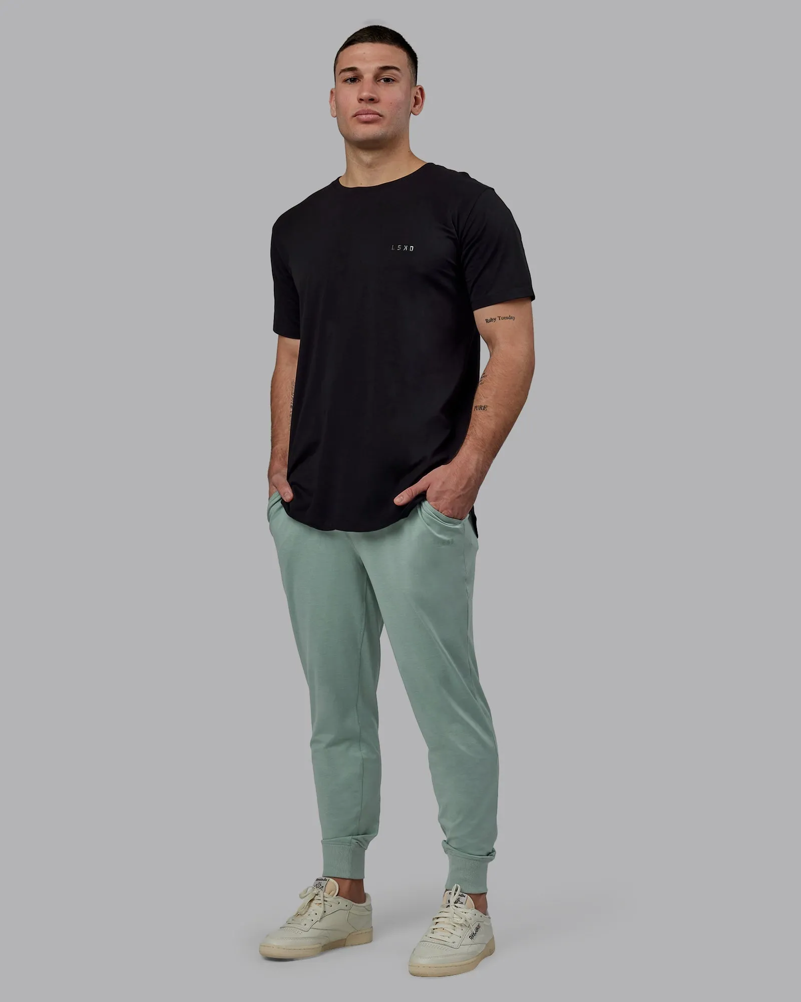 Restore CloudFLX Joggers - Iceberg Green Marl