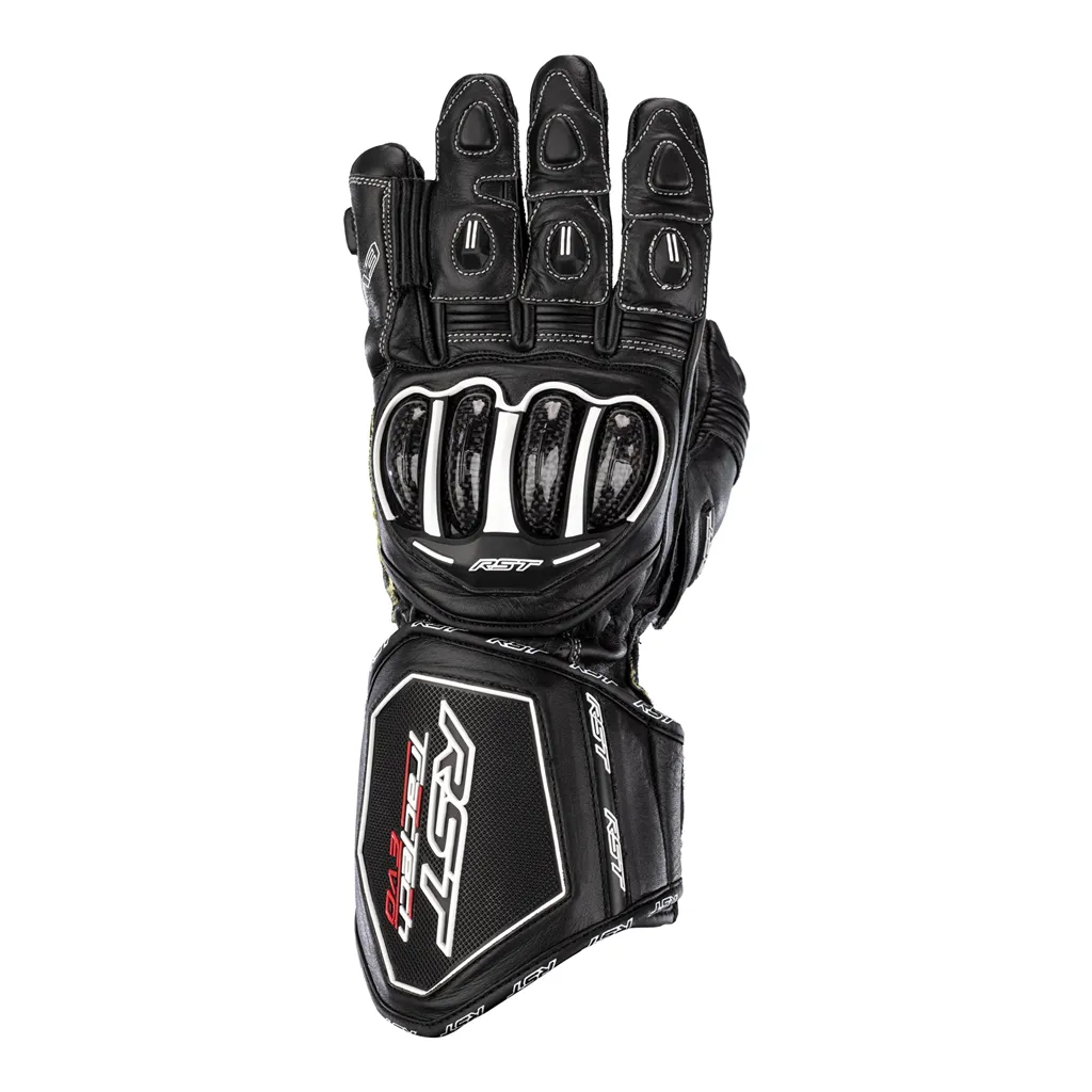 RST Tractech Evo 4 CE Mens Glove - Black / Black