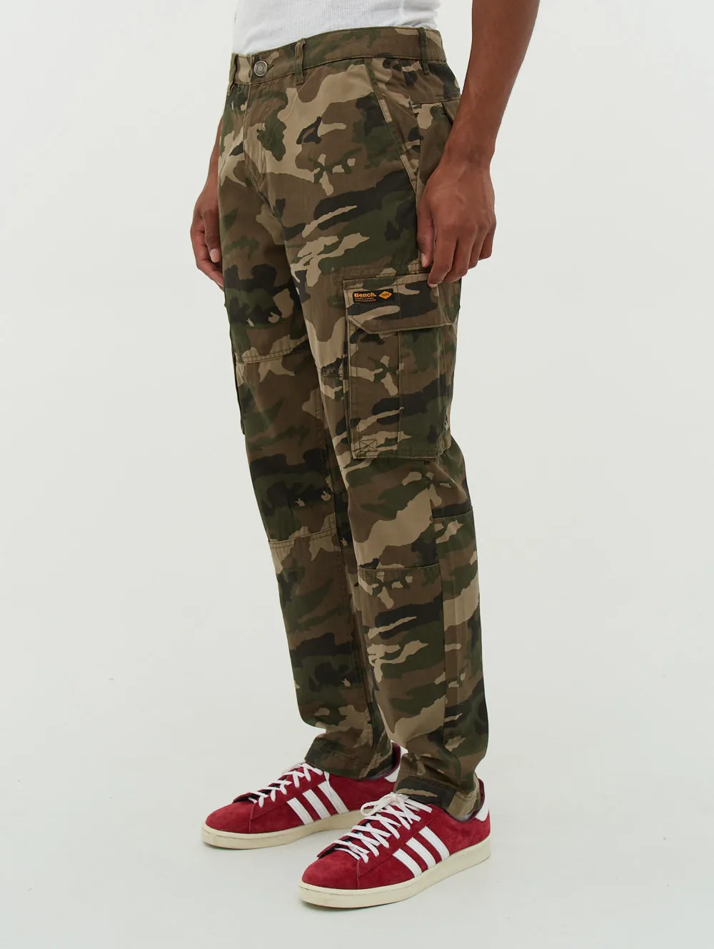 Sergei Regular Fit Twill Cargo Pants