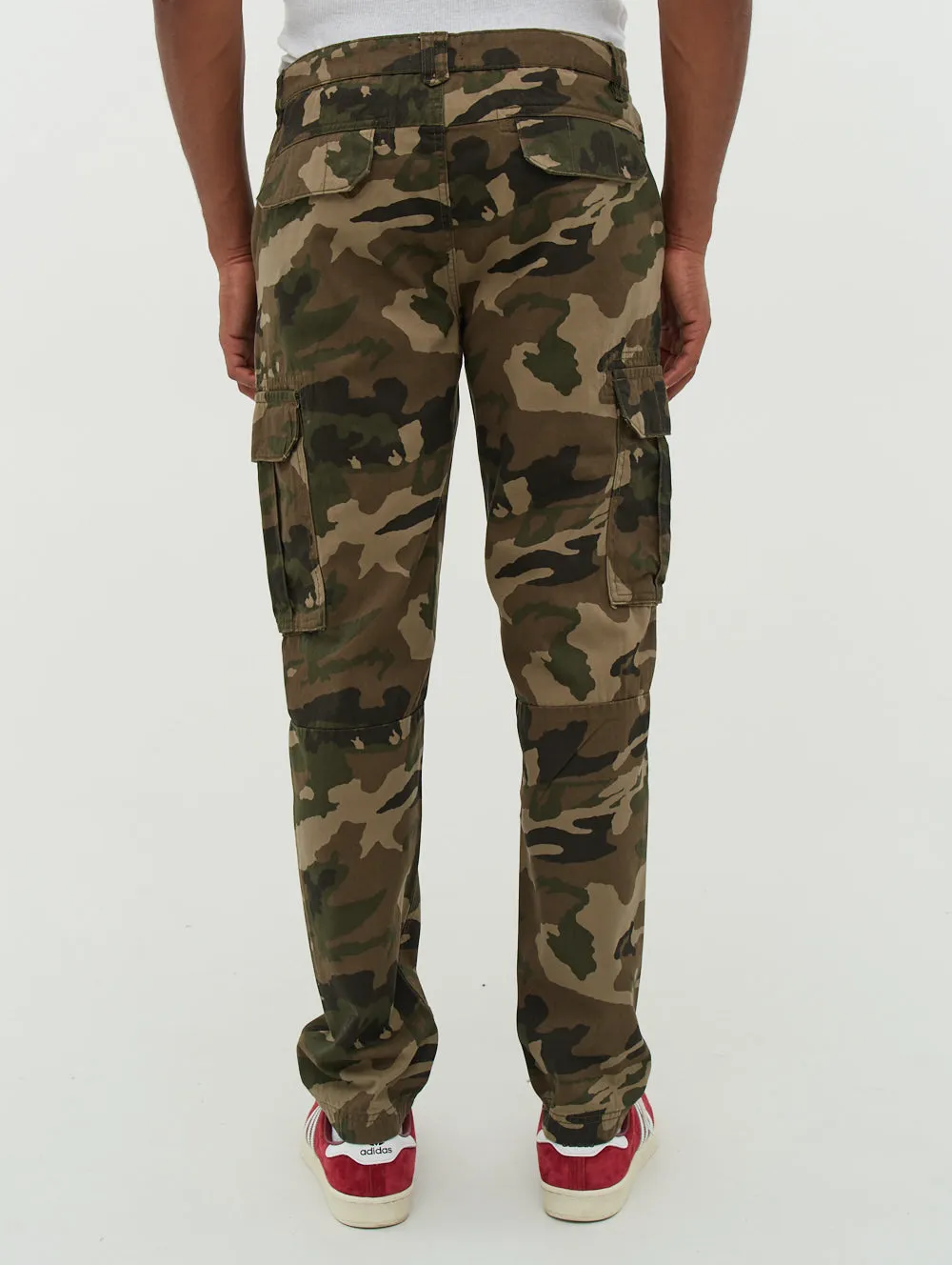 Sergei Regular Fit Twill Cargo Pants