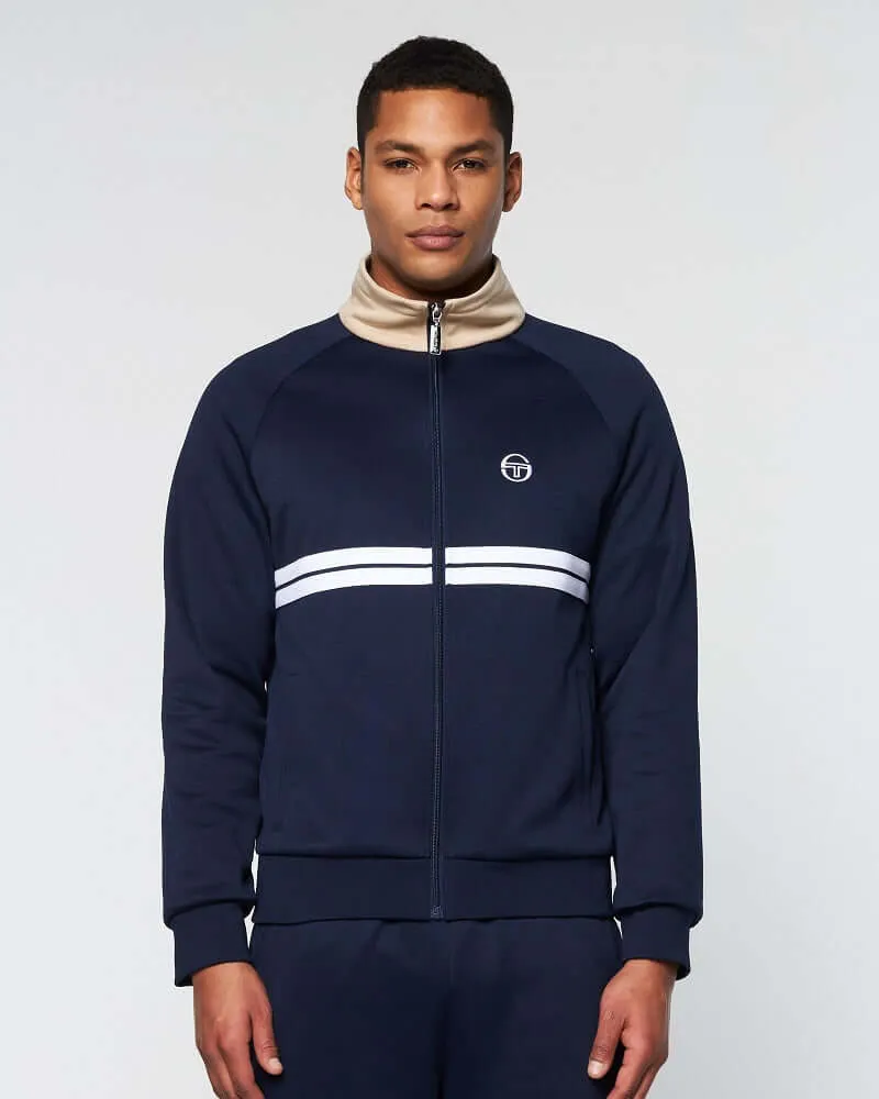 Sergio Tacchini DALLAS Track Top Maritime Blue/Humus