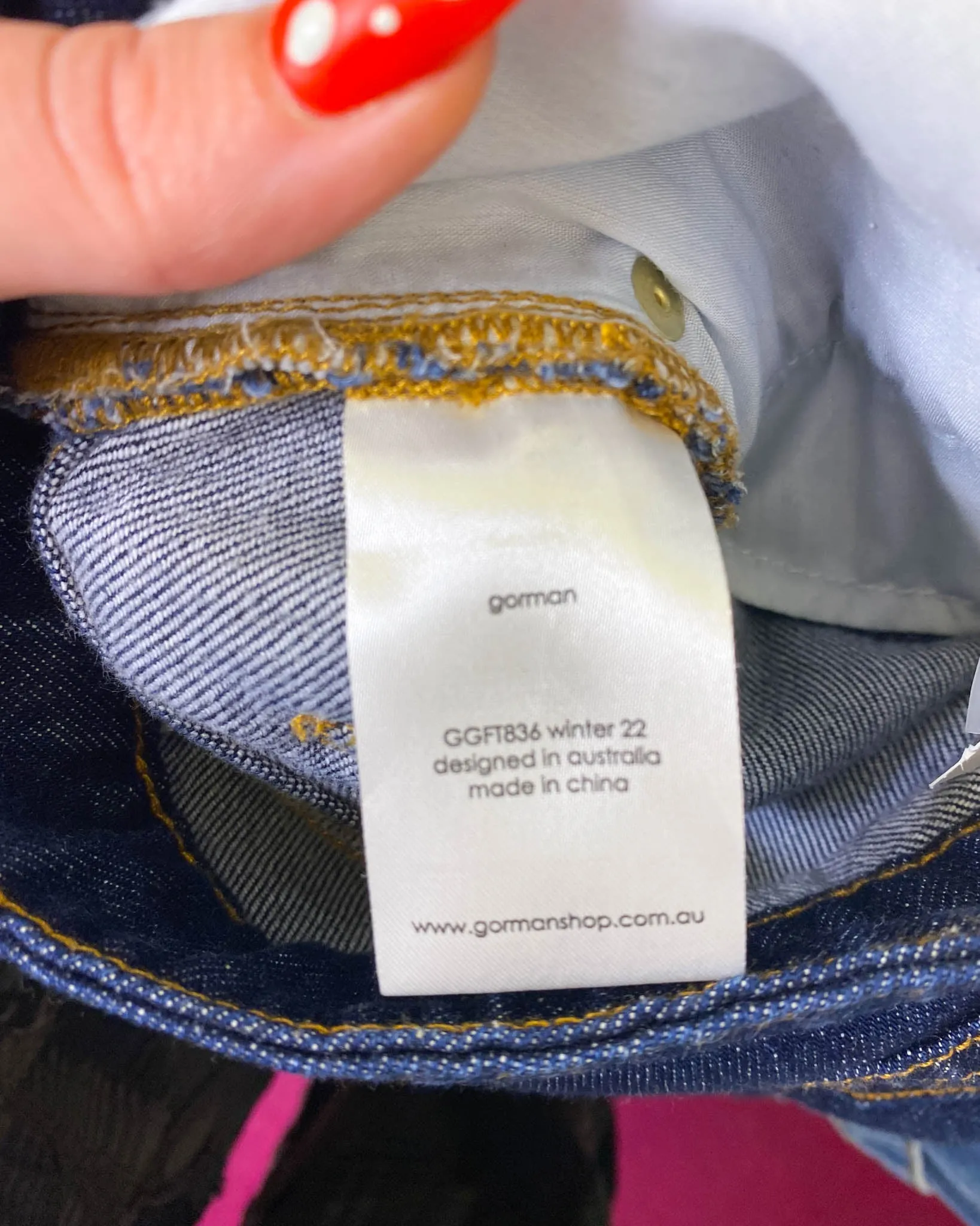 Size 16 - Gorman Balance Jeans