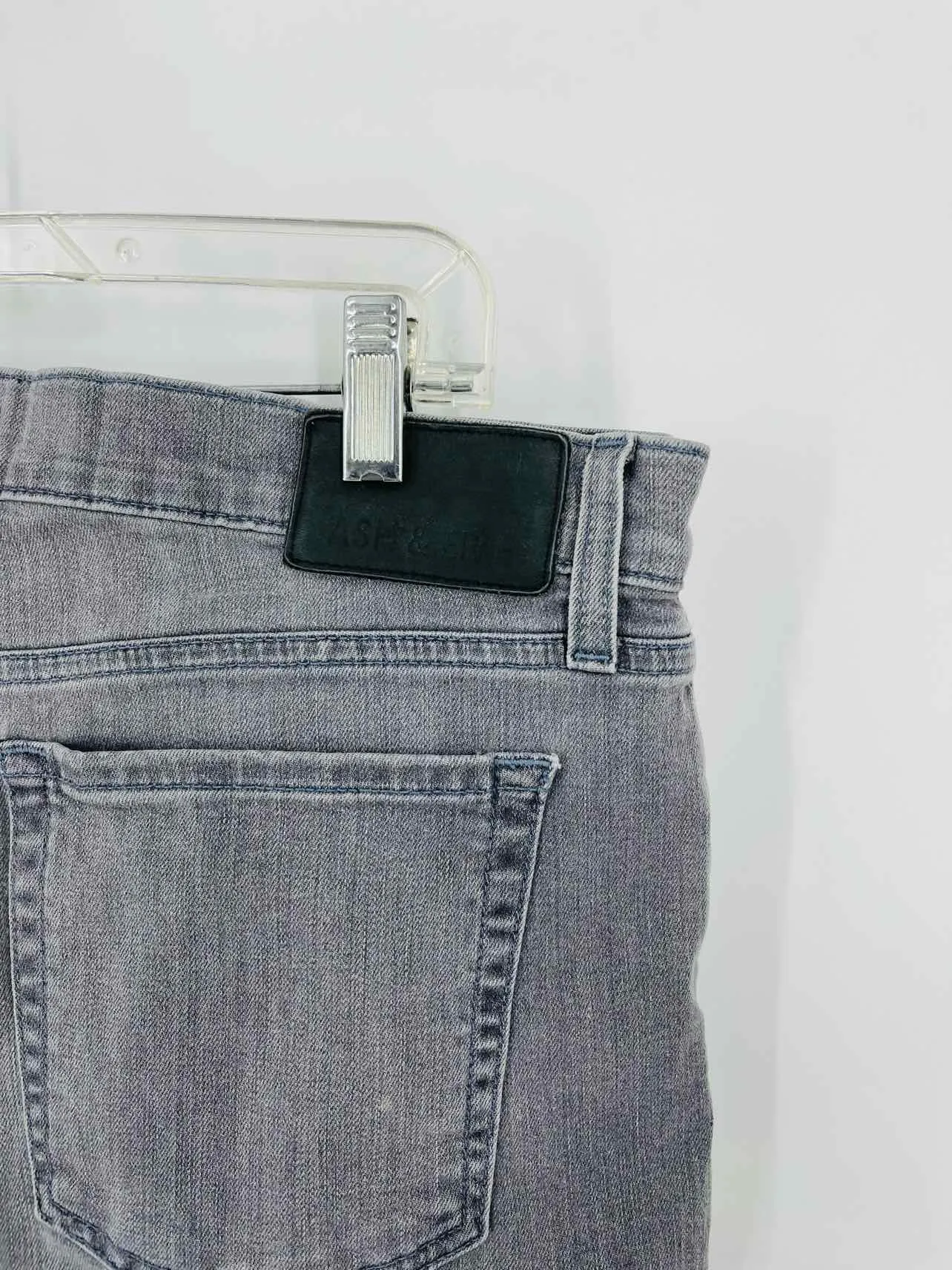 Size 35x28 Gray Denim Men's Jeans- Men's