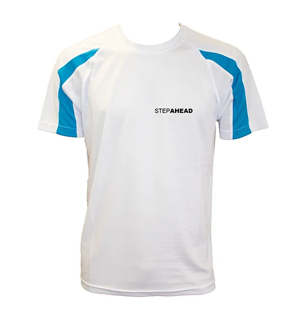 STEPAHEAD Men's Contrast T-Shirt