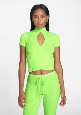 Tall Elana Keyhole Crop Top