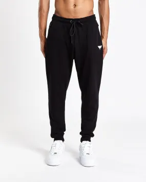 Tech-Dry Black Track Bottoms